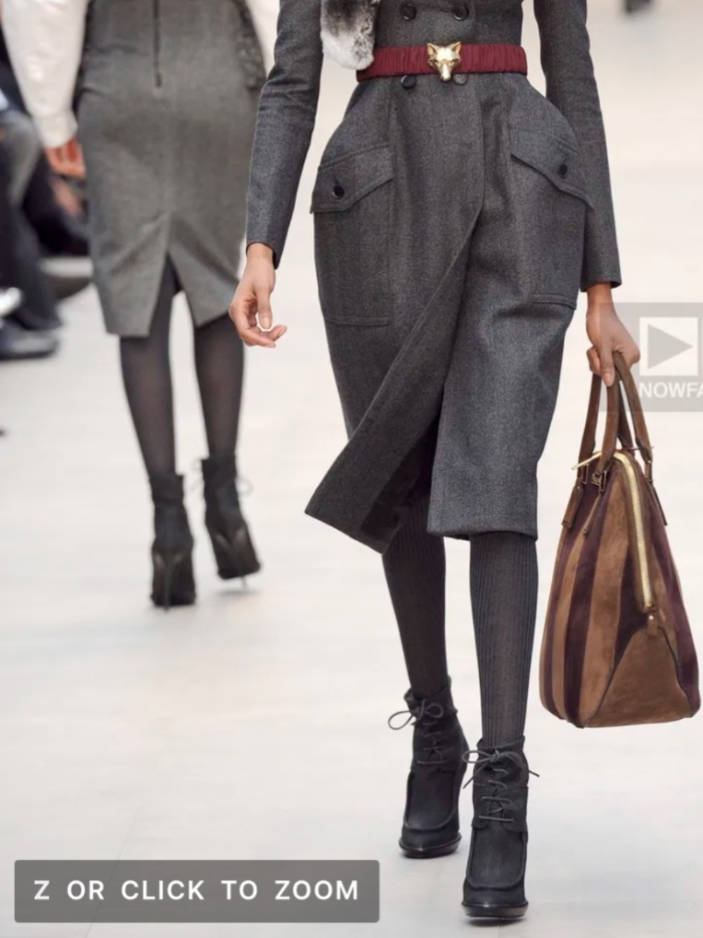 2012 Fall/Winter Burberry Prorsum Heritage Panfield suede Ankle boot 37.5